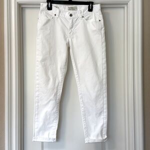 Sienna Cigarette White Women’s Slim Straight Jeans